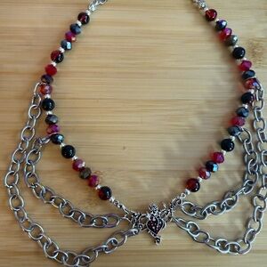 Widows Court Collar- Statement Collar